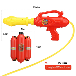 اسباب بازی تفنگ آب پاش کوله پشتی Water Guns مدل آتش نشانی 1010.13 FIRE HERO_اسباب بازی تفنگ
